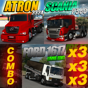 COMBO 3 MODS / Atron, P360 e Ford